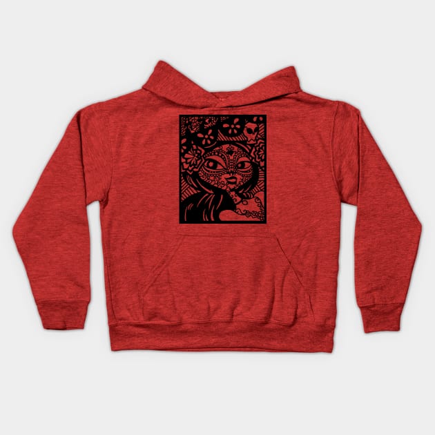 La Muerta Kids Hoodie by Thedustyphoenix